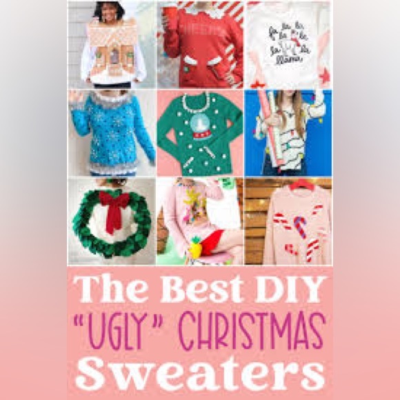 Oh my gosh a home made knit ugly Christmas sweater size large extra large 🎄 - Picture 6 of 17